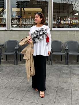 saaya  ☺︎さん（レディース・167cm）の春コーディネート