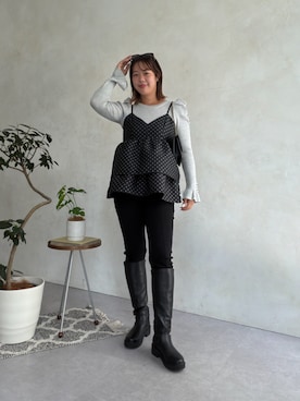 さーぽん🍒さん（レディース・167cm）の秋コーディネート