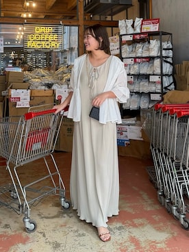 「prose verse（プロズヴェール）のアイテム」を使った、saaya  ☺︎さん（レディース・167cm）の春コーディネート