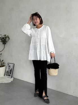 saaya  ☺︎さん（レディース・167cm）の春コーディネート