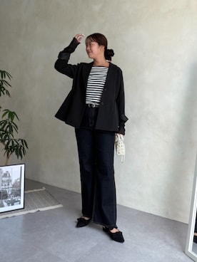 「prose verse（プロズヴェール）のアイテム」を使った、さーぽん🍒さん（レディース・167cm）の夏コーディネート