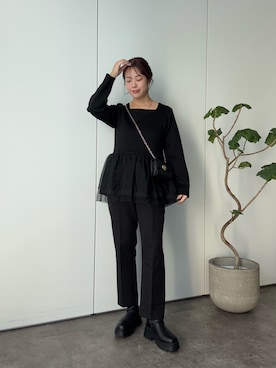 さーぽん🍒さん(レディース・166cm)の冬コーディネート