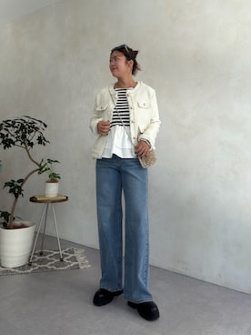 「prose verse（プロズヴェール）のアイテム」を使った、さーぽん🍒さん（レディース・167cm）の秋コーディネート
