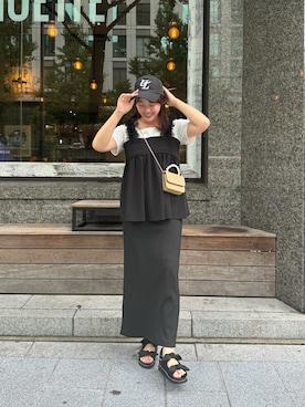 さーぽん🍒さん(レディース・166cm)の夏コーディネート
