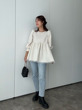saaya ☺︎さん(レディース・166cm)の夏コーディネート