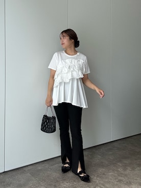 「アイテム（パンプス）」を使った、saaya  ☺︎さん（レディース・166cm・20代）の春コーディネート