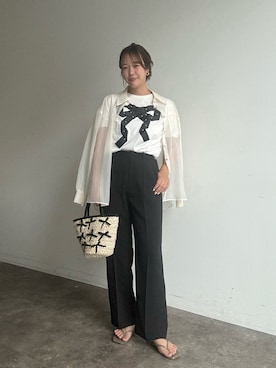 saaya ☺︎さん(レディース・166cm)の夏コーディネート