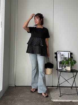 さーぽん🍒さん(レディース・167cm)の夏コーディネート