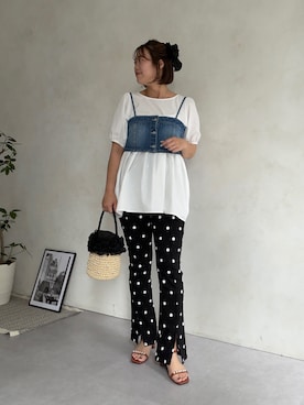 「prose verse（プロズヴェール）のアイテム」を使った、saaya  ☺︎さん（レディース・167cm）の春コーディネート