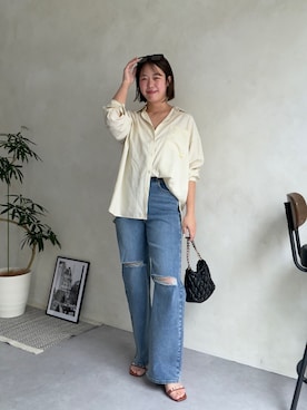 saaya  ☺︎さん（レディース・167cm）の春コーディネート