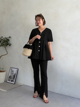 さーぽん🍒さん(レディース・167cm)の夏コーディネート