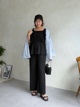 さーぽん🍒さん(レディース・167cm)の夏コーディネート
