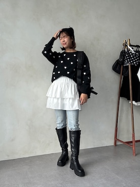 「おしゃれさんと繋がりたい」｜saaya  ☺︎さん（レディース・166cm・30代）の秋コーディネート