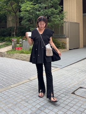 「prose verse（プロズヴェール）のアイテム」を使った、さーぽん🍒さん（レディース・167cm）の夏コーディネート