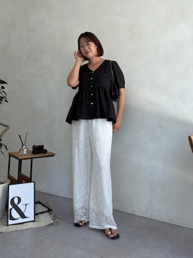 さーぽん🍒さん(レディース・167cm)の夏コーディネート