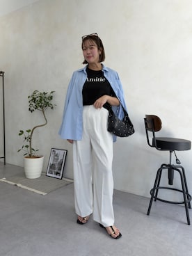 saaya  ☺︎さん（レディース・167cm）の春コーディネート