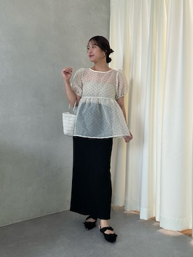 saaya  ☺︎さん（レディース・166cm）の夏コーディネート