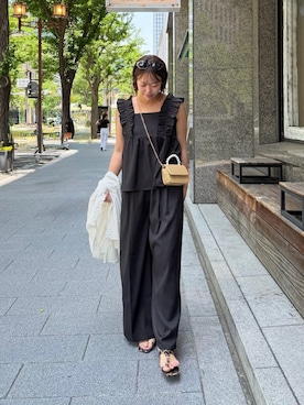 さーぽん🍒さん(レディース・167cm)の夏コーディネート