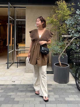 「prose verse（プロズヴェール）のアイテム」を使った、saaya  ☺︎さん（レディース・167cm）の春コーディネート