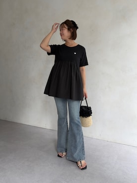 「prose verse（プロズヴェール）のアイテム」を使った、saaya  ☺︎さん（レディース・167cm）の春コーディネート