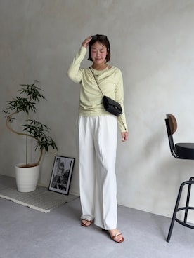 saaya  ☺︎さん（レディース・167cm）の春コーディネート