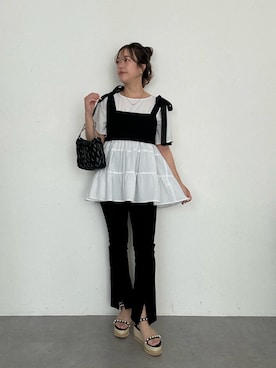 さーぽん🍒さん（レディース・166cm）の春コーディネート