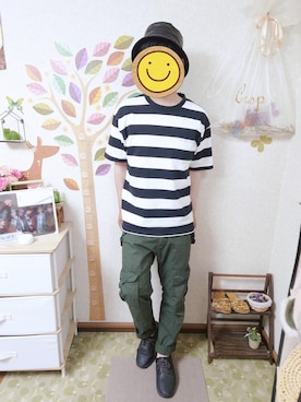 「RAGEBLUE（レイジブルー）のアイテム（スニーカー）」を使った、とんこつさん（メンズ・166cm）の秋コーディネート