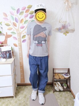 とんこつさん(メンズ・166cm)の夏コーディネート