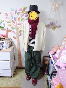 とんこつさん（メンズ・166cm）の冬コーディネート