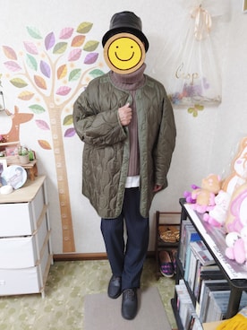 「RAGEBLUE（レイジブルー）のアイテム（スニーカー）」を使った、とんこつさん（メンズ・166cm）の秋コーディネート
