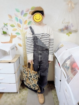 「Java（ジャバ）のアイテム」を使った、とんこつさん（メンズ・166cm）の春コーディネート