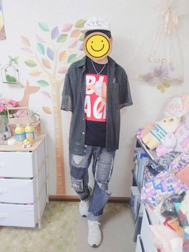 とんこつさん(メンズ・166cm)の夏コーディネート