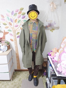 「RAGEBLUE（レイジブルー）のアイテム（スニーカー）」を使った、とんこつさん（メンズ・166cm）の秋コーディネート