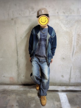 とんこつさん（メンズ・166cm）の秋コーディネート