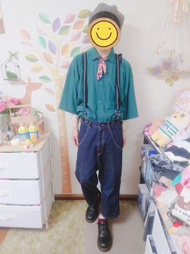 「アイテム（ドレスシューズ）」を使った、とんこつさん（メンズ・166cm）の夏コーディネート