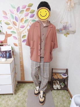 とんこつさん（メンズ・166cm）の春コーディネート