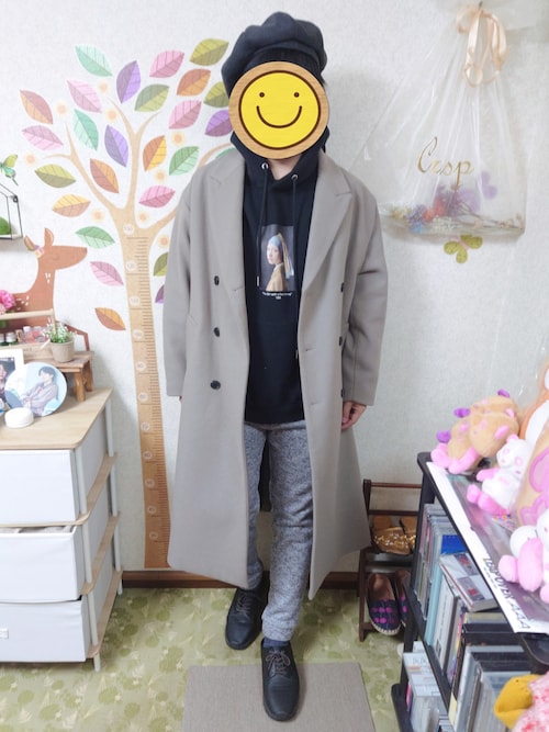 HARE（ハレ）の「CASHEEPウールオーバーコート(HARE