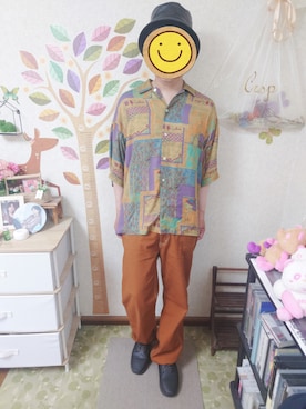 「RAGEBLUE（レイジブルー）のアイテム（スニーカー）」を使った、とんこつさん（メンズ・166cm）の夏コーディネート