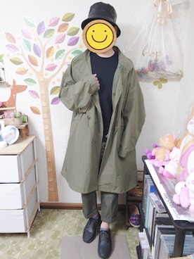 「RAGEBLUE（レイジブルー）のアイテム（スニーカー）」を使った、とんこつさん（メンズ・166cm）の秋コーディネート