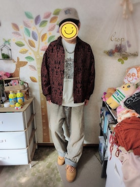 「PUBLUX（パブリュクス）のアイテム」を使った、とんこつさん（メンズ・166cm）の秋コーディネート