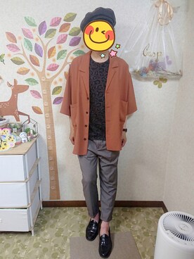 とんこつさん(メンズ・166cm)の夏コーディネート