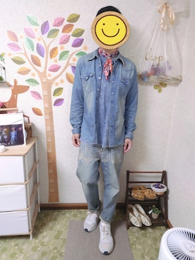 とんこつさん（メンズ・166cm）の春コーディネート