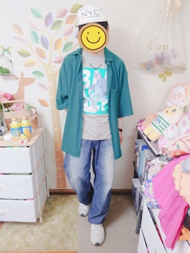 とんこつさん(メンズ・166cm)の夏コーディネート