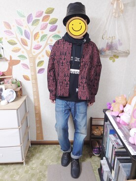 「RAGEBLUE（レイジブルー）のアイテム（スニーカー）」を使った、とんこつさん（メンズ・166cm）の秋コーディネート