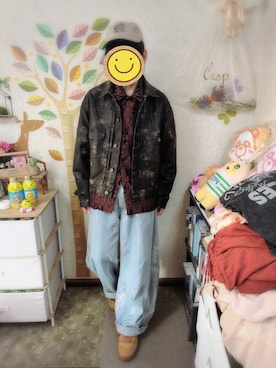 「New Balance」｜「アイテム（ジャケット/アウター）」を使った、とんこつさん（メンズ・166cm）の冬コーディネート