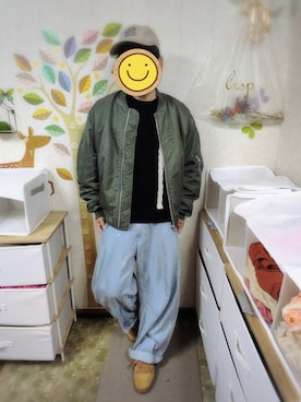 とんこつさん(メンズ・166cm)の冬コーディネート