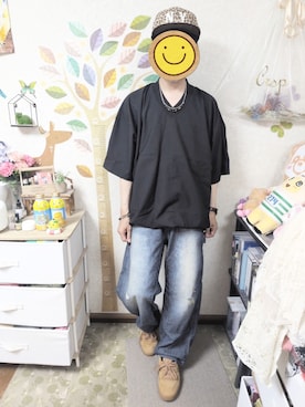「アイテム（ブレスレット）」を使った、とんこつさん（メンズ・166cm）の秋コーディネート