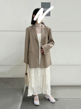 「blazer」｜Nさん（レディース・165cm）の秋コーディネート