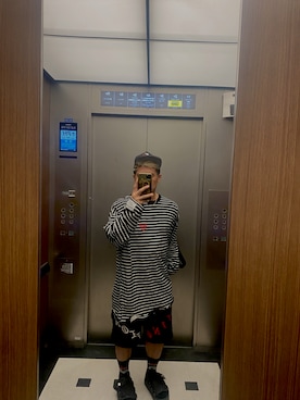 「アイテム（ソックス/靴下）」を使った、Yasu Mizuさん（メンズ・170cm・40代）の秋コーディネート