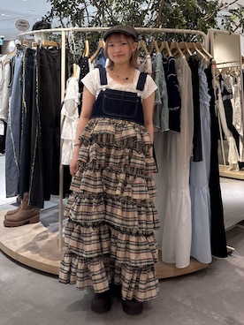 「w closet（ダブルクローゼット）のアイテム」を使った、ミカさん（レディース・150cm）の夏コーディネート